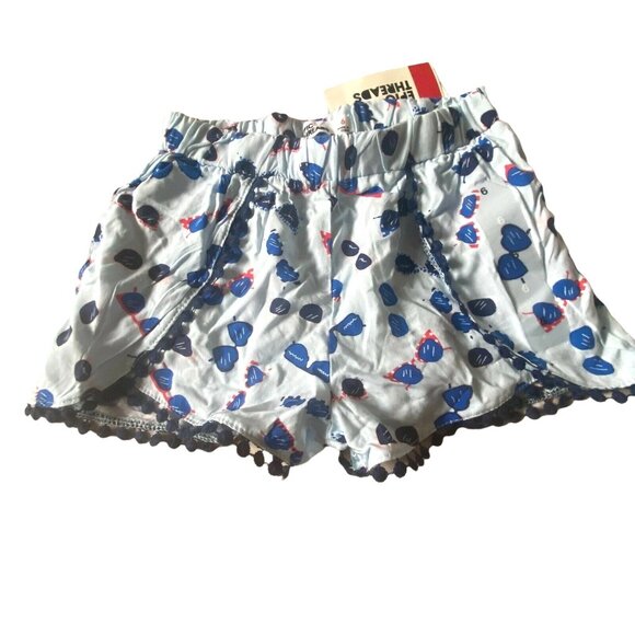Epic Threads Childs Light Weight Shorts-Sunglasses Pattern-Light Blue-Size 6-NWT - Picture 1 of 4